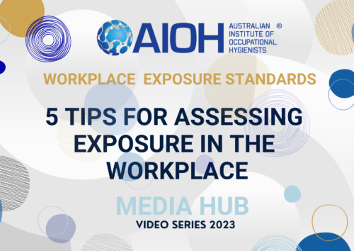 AIOH2023 -  5 Tips for Assessing Exposure in the Workplace